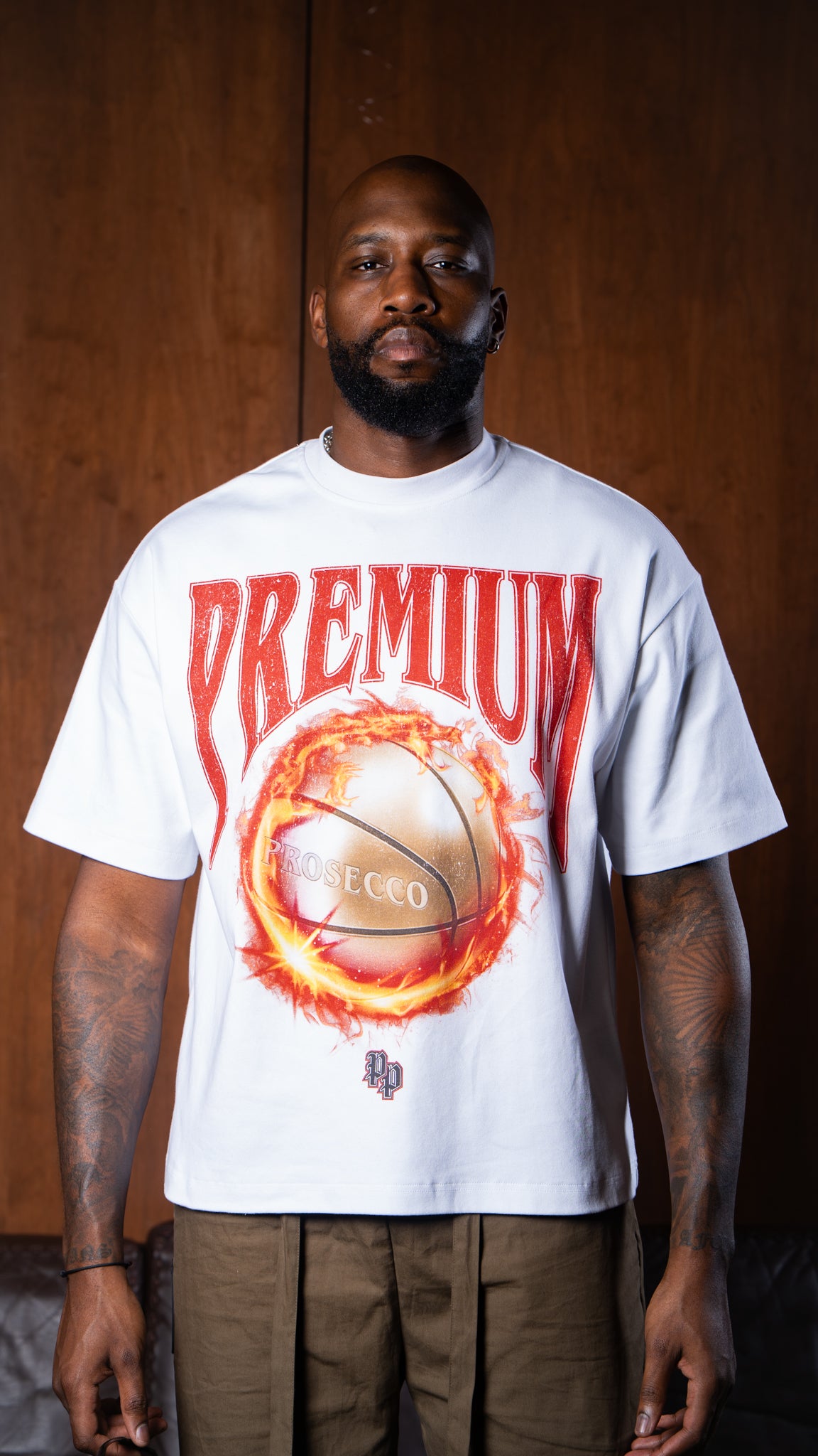 PREMIUM B-BALL T-SHIRT (WHITE)
