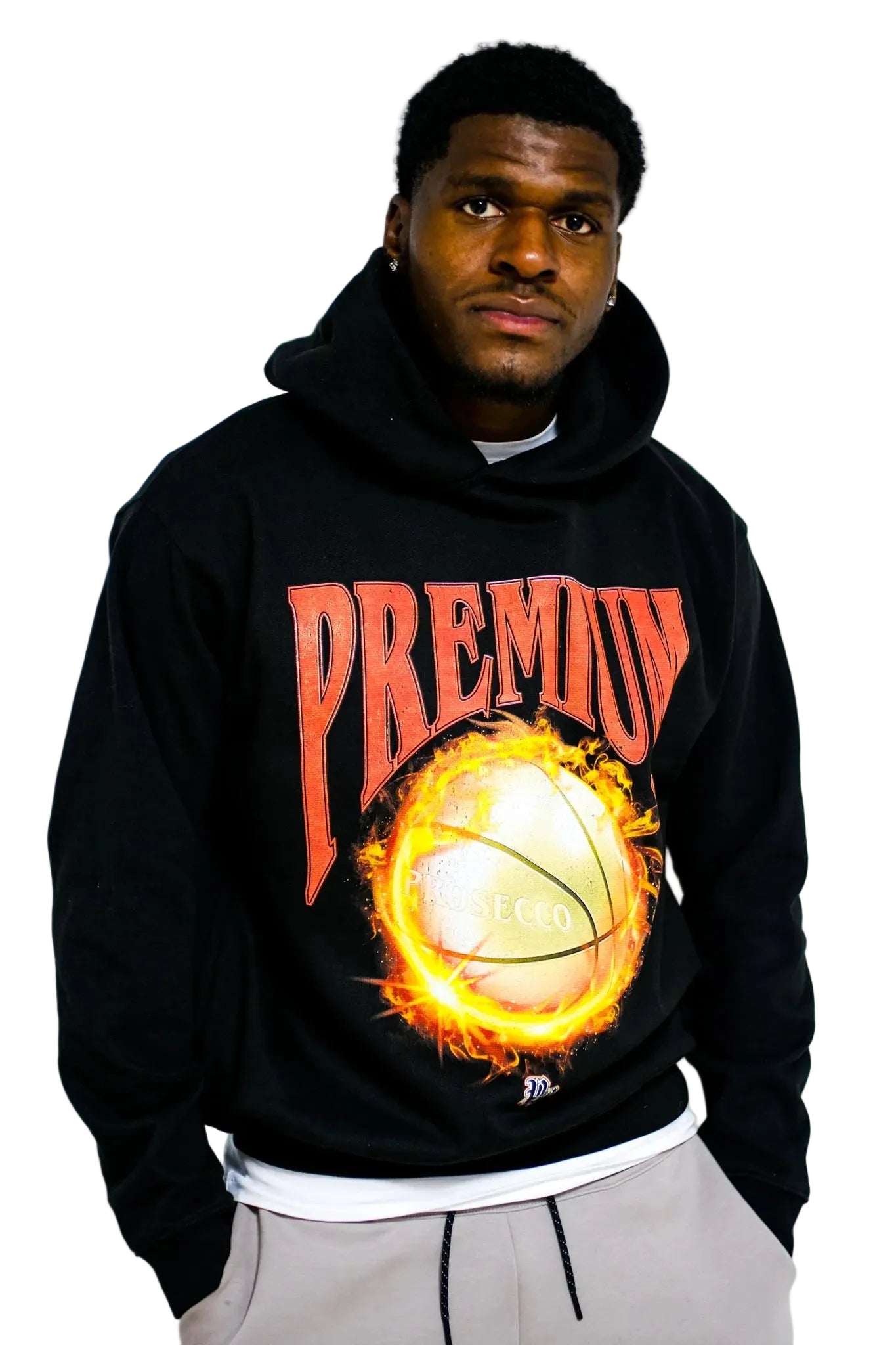 PREMIUM B-BALL HOODIE (BLACK)