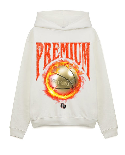 PREMIUM B-BALL HOODIE (WHITE)