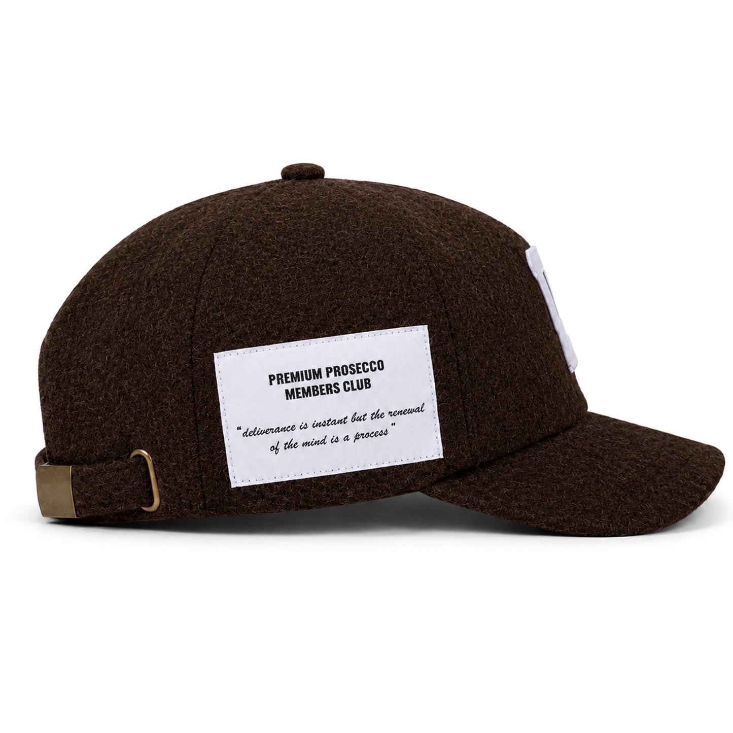 PREMIUM COLLEGIATE CAP (BROWN)
