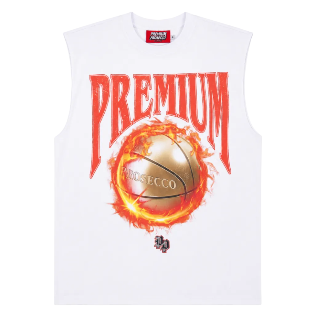 PREMIUM B-BALL VEST (WHITE)