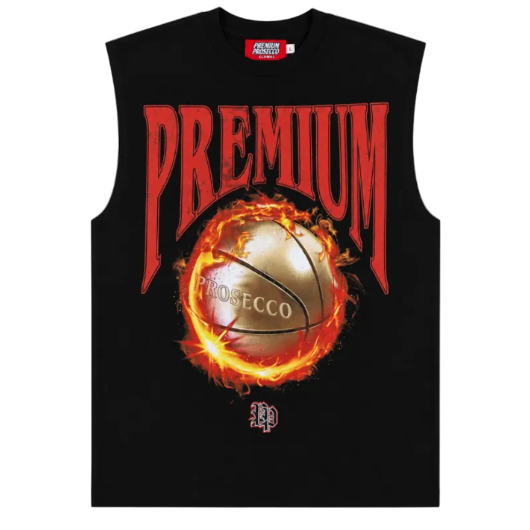 PREMIUM B-BALL VEST (BLACK)