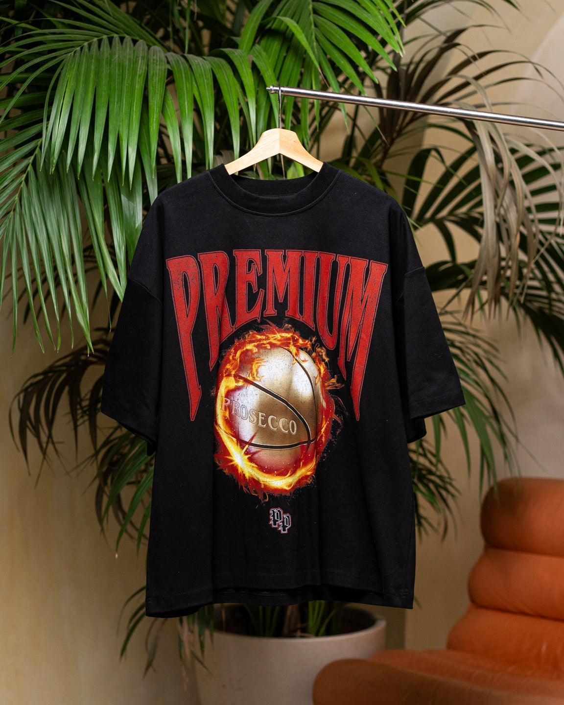 PREMIUM B-BALL T-SHIRT (BLACK)