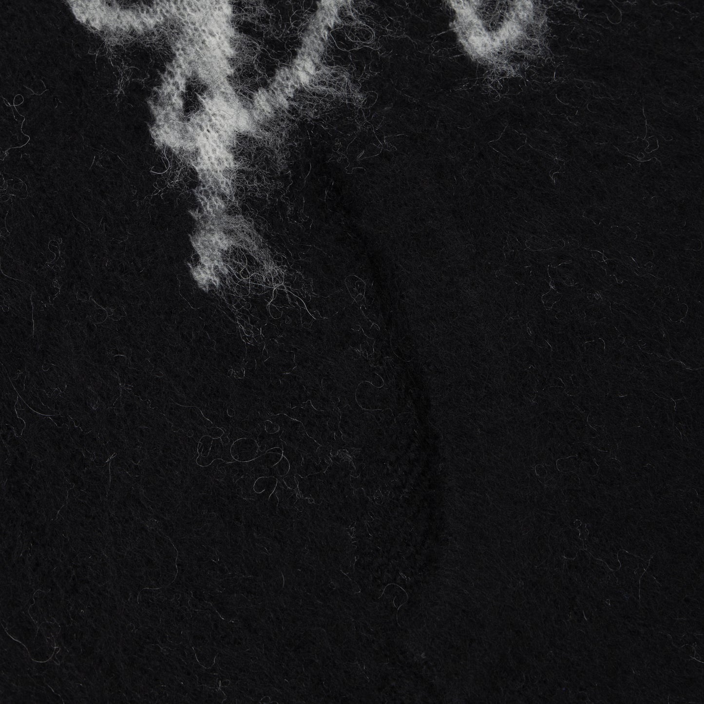 PREMIUM MOHAIR HOODIE (BLACK)