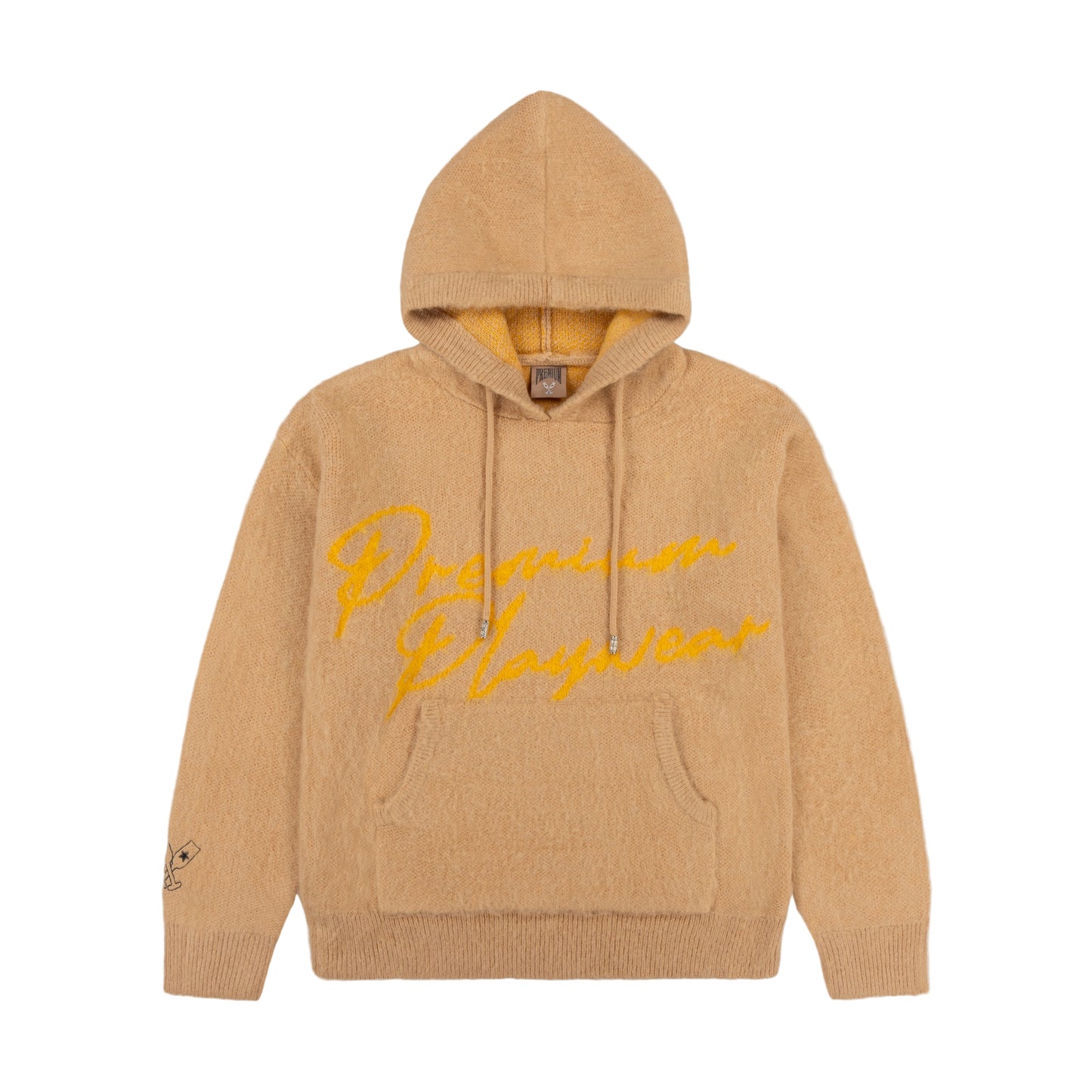 PREMIUM MOHAIR HOODIE (BEIGE)