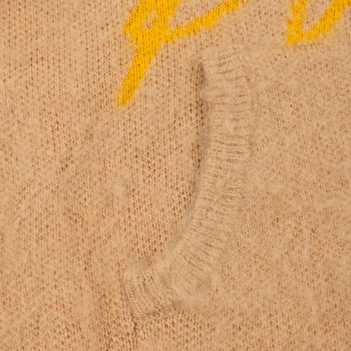 PREMIUM MOHAIR HOODIE (BEIGE)