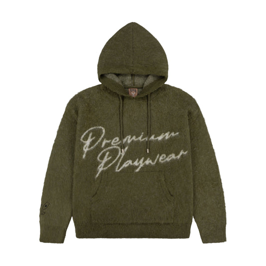 PREMIUM MOHAIR HOODIE (KHAKI)
