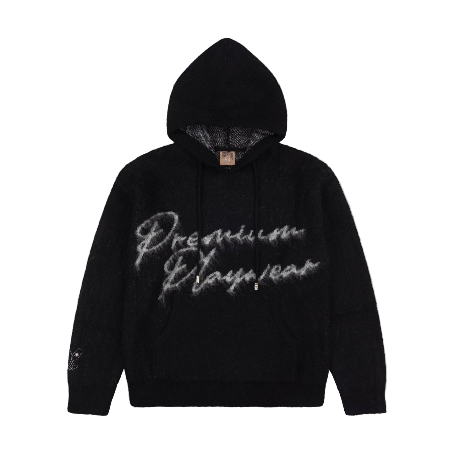 PREMIUM MOHAIR HOODIE (BLACK)